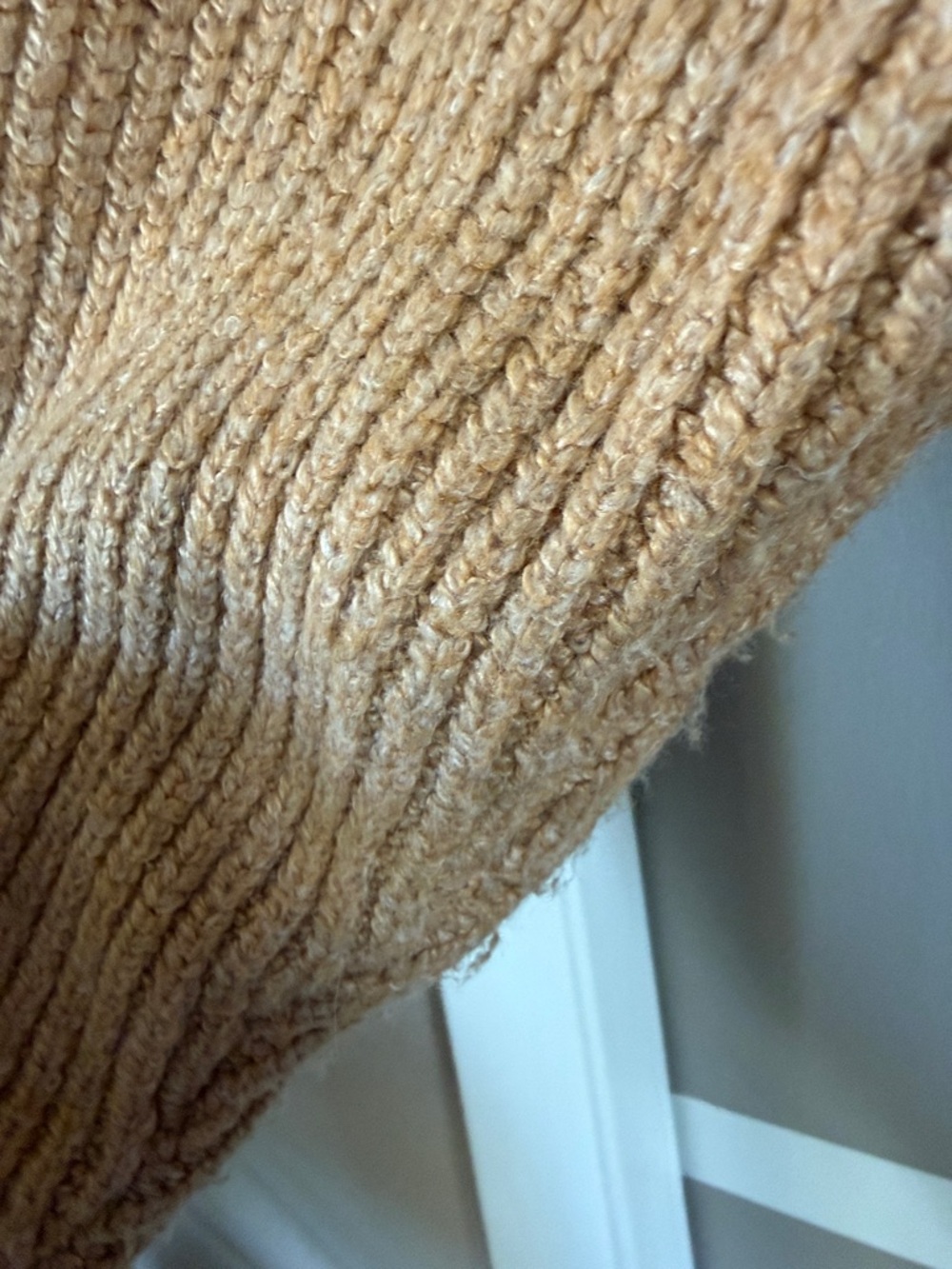 American Eagle Outfitters Women’s Camel Oversized Hoodie Sweater - Picture 6 of 6